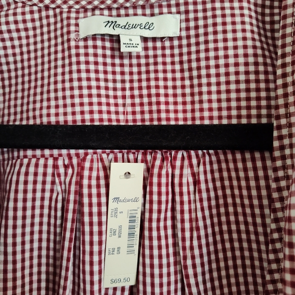 NWT Madewell wrap top - Picture 2 of 5